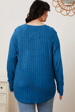 Load image into Gallery viewer, Basic Bae Full Size Ribbed Thumbhole Sleeve T-Shirt