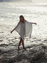 Load image into Gallery viewer, Ava Kimono - Black Stripes