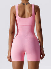Load image into Gallery viewer, Basic Bae Ribbed Sleeveless Active Romper