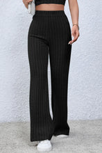Load image into Gallery viewer, Basic Bae Full Size Ribbed High Waist Flare Pants