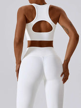 Load image into Gallery viewer, Basic Bae Cutout Racerback Active Tank