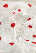 Load image into Gallery viewer, Basic Bae Heart Collared Neck Button Down Top and Shorts Set