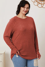 Load image into Gallery viewer, Basic Bae Full Size Ribbed Thumbhole Sleeve T-Shirt