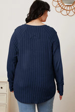 Load image into Gallery viewer, Basic Bae Full Size Ribbed Thumbhole Sleeve T-Shirt