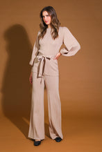 Load image into Gallery viewer, SMILE WHEN YOUR SAD WITH SWEATER TOP AND PANT SET