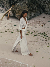 Load image into Gallery viewer, Skye Palazzo Pants - Gold Stripes