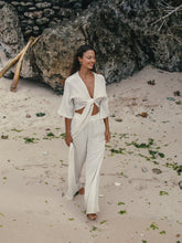 Load image into Gallery viewer, Skye Palazzo Pants - Gold Stripes