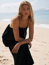 Load image into Gallery viewer, Bliss Flow Maxi Dress - Black