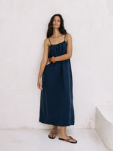 Load image into Gallery viewer, Bliss Flow Maxi Dress - Navy