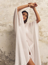 Load image into Gallery viewer, Bodrum Ties Kaftan - White