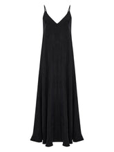 Load image into Gallery viewer, Lucid Flow Maxi Dress - Black