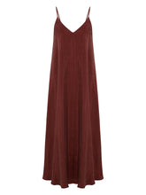 Load image into Gallery viewer, Lucid Flow Maxi Dress - Burgundy