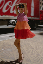 Load image into Gallery viewer, OUTSTANDING EFFORT WOVEN MINI DRESS