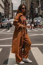 Load image into Gallery viewer, KEEPER OF MY HEART TWILL TRENCH COAT