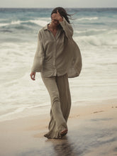 Load image into Gallery viewer, Echo Maxi Shirt - Khaki Green