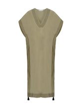 Load image into Gallery viewer, Ela Kaftan - Khaki Green
