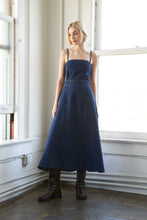 Load image into Gallery viewer, AMALFI COAST DENIM MIDI DRESS