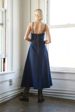 Load image into Gallery viewer, AMALFI COAST DENIM MIDI DRESS