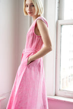 Load image into Gallery viewer, NEVER FORGET TWILL MIDI DRESS