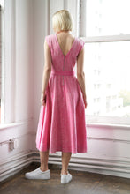 Load image into Gallery viewer, NEVER FORGET TWILL MIDI DRESS