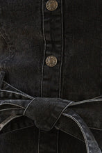 Load image into Gallery viewer, SOMEWHERE UP ABOVE DENIM MIDI DRESS