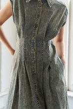 Load image into Gallery viewer, SUNSHINE SQUEEZE DENIM MIDI DRESS
