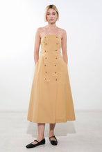 Load image into Gallery viewer, FOLLOW YOU EVERYWHERE WOVEN MIDI DRESS