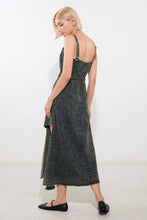 Load image into Gallery viewer, EXOTIC BREEZE DENIM MIDI DRESS