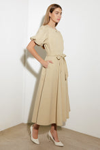 Load image into Gallery viewer, WHAT DO YOU MEAN WOVEN MIDI DRESS