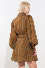 Load image into Gallery viewer, GIVE IT A GO WOVEN MINI DRESS