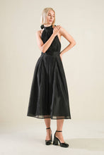 Load image into Gallery viewer, INVITATION TO LOVE WOVEN MIDI DRESS