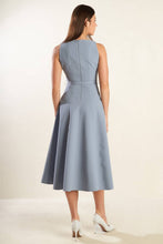 Load image into Gallery viewer, LIVING THE DREAM WOVEN MIDI DRESS