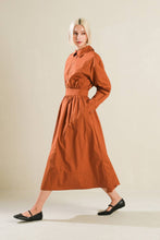 Load image into Gallery viewer, MEADOW MUSE WOVEN MIDI DRESS