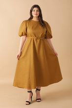 Load image into Gallery viewer, CAN'T STOP ME WOVEN MIDI DRESS