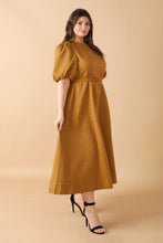 Load image into Gallery viewer, CAN'T STOP ME WOVEN MIDI DRESS