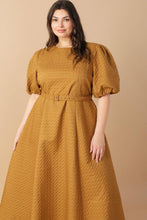 Load image into Gallery viewer, CAN'T STOP ME WOVEN MIDI DRESS