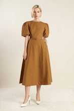 Load image into Gallery viewer, CAN'T STOP ME WOVEN MIDI DRESS