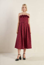 Load image into Gallery viewer, GLORIOUS SHINE WOVEN MIDI DRESS