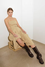 Load image into Gallery viewer, TAKING COMPLIMENTS WOVEN MIDI DRESS