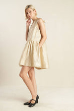 Load image into Gallery viewer, HORIZON HIDEAWAY WOVEN MINI DRESS