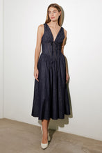 Load image into Gallery viewer, RUSTIC DREAM WOVEN MIDI DRESS