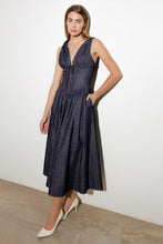 Load image into Gallery viewer, RUSTIC DREAM WOVEN MIDI DRESS