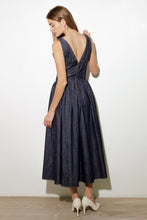 Load image into Gallery viewer, RUSTIC DREAM WOVEN MIDI DRESS