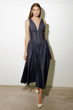 Load image into Gallery viewer, RUSTIC DREAM WOVEN MIDI DRESS