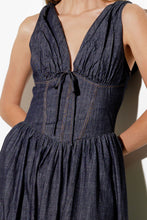 Load image into Gallery viewer, RUSTIC DREAM WOVEN MIDI DRESS