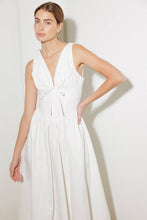 Load image into Gallery viewer, FANCIFUL ESCAPES WOVEN MIDI DRESS