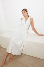 Load image into Gallery viewer, FANCIFUL ESCAPES WOVEN MIDI DRESS