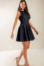 Load image into Gallery viewer, CLASSICAL BALLET DENIM MINI DRESS