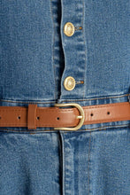 Load image into Gallery viewer, MY DEBUT DENIM MIDI DRESS
