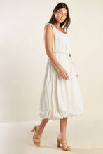 Load image into Gallery viewer, RIVERSIDE SIPS WOVEN MIDI DRESS